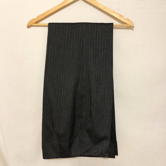 Melanie Lyne Gray Pinstripe Dress Pants - Picture 2 of 9